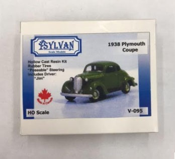 Sylvan Scale Models V-095 1:87 1938 Plymouth Coupe Kit