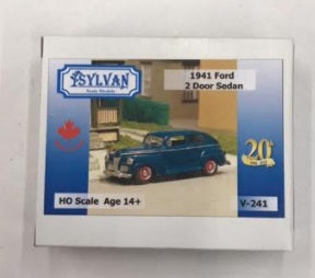 Sylvan Scale Models V-241 1:87 1941 Ford 2 Door Sedan Kit