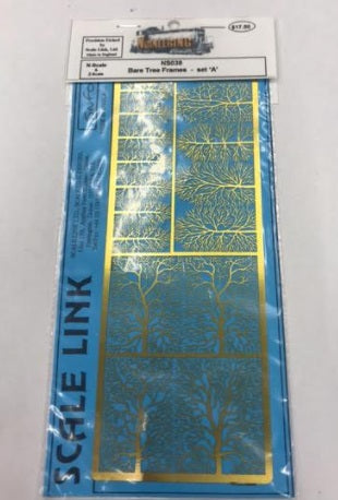 Ngineering NS038 N Scale Bare Tree Frames