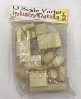 Model Tech Studios OD-2021 O Scale Industry Details Unpainted