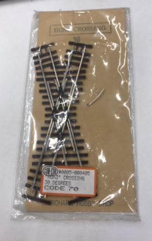 Shinohara Track 405 HOn3 Code 70 30° Crossover