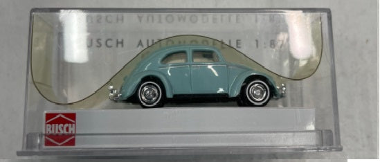 Busch 42761 HO Pastel Blue VW Beetle