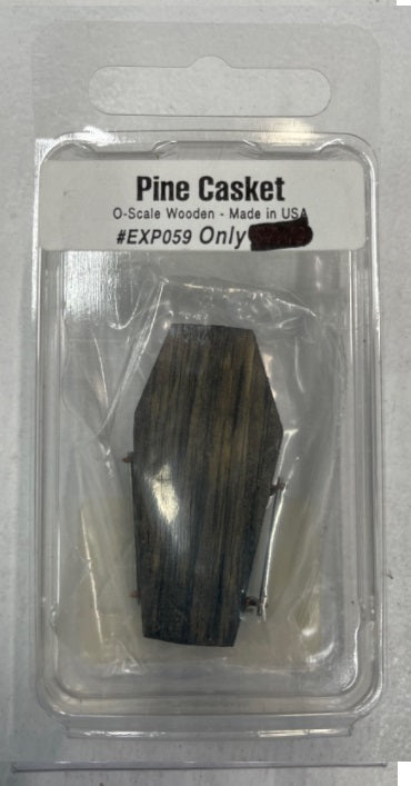 Scenic Express EXP059 O Scale Wooden Pine Casket