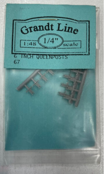 Grandt Line 67 1:48 6 Inch Queenpost (Pack of 24)