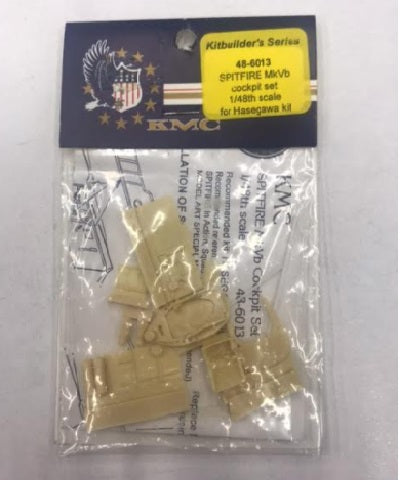 KMC 48-6013 1:48 Spitfire Mk/Vb Cockpit Set