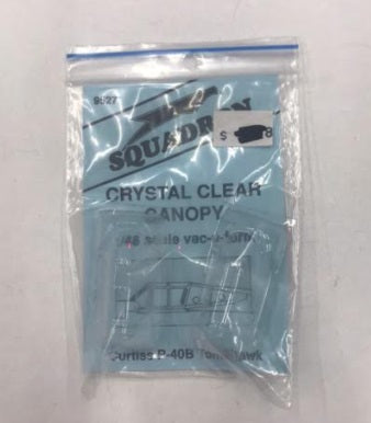 Squadron 9527 1:48 Crystal Clear Canopy Curtis P-40B Tomahawk