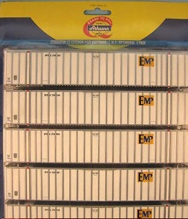 Athearn 02680 HO EMP/Optimodal Stoughton 53' Container 5-Pack
