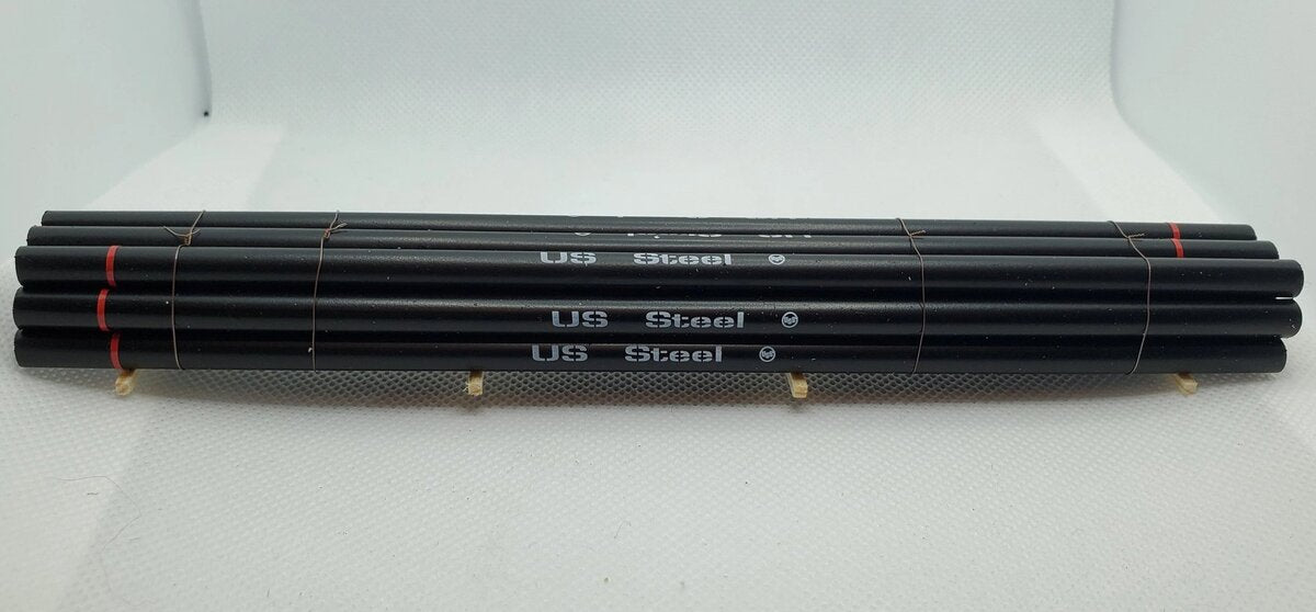CG Model Trains 11418 HO Black Pipe Load "Us Steel"