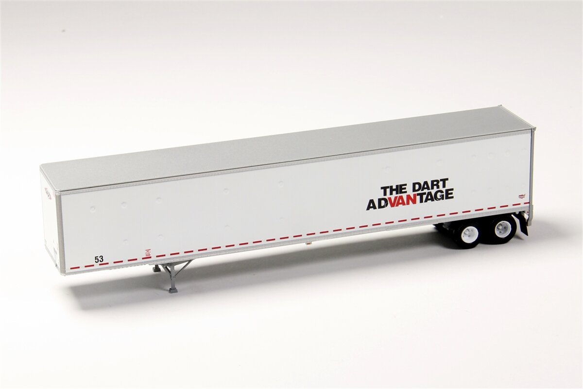 Athearn 29801 HO Dart Advantage 53' Duraplate Trailer 27237