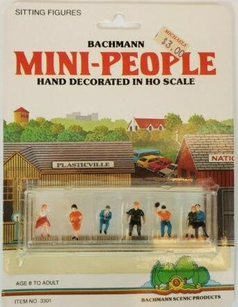 IHC 42-3301 HO Sitting Figures (Pack of 6)
