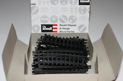 Revell N-4144 N 9" Radius Curved 15° Track (Pack of 20)