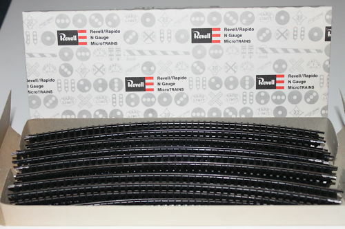 Revell N-4163 N 17" Radius Curved 30° Track (Pack of 20)