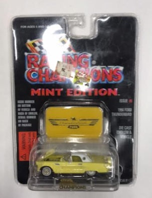 Racing Champions 08100-08108 1:60 #6 Yellow 1956 Ford Thunderbird Car