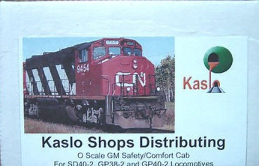 Kaslo Shops 0C-1 O Scale Canadian National GM Wide/Safety Cab Shell Kit
