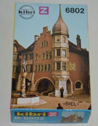 Kibri B-6802 Z Scale "Biel" School of Music 8,5 x 6 x10 cm Building Kit