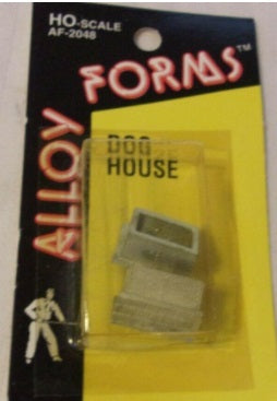 Alloy Forms 2048 HO 2 Dog Houses Kit