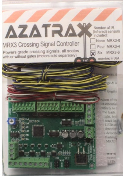 Azatrax MRX3-4 MRX3 Crossing Signal Controller
