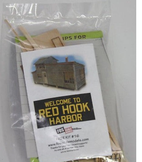 FOS Scale Limited 16 HO Welcome to Red Hook Harbor Building Kit