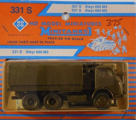 Roco 331 S 1:87 Minitanks Steyr 680 M3