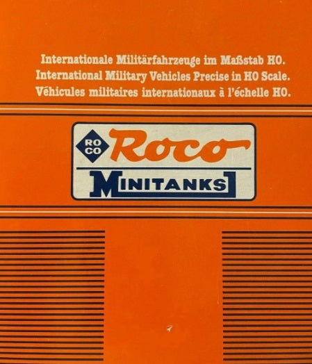 Roco 383 1:87 Minitanks BGS-Set 5 Piece Collectible Military Set