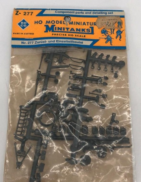 Roco Z-277 HO Minitanks Components and Detailing Set