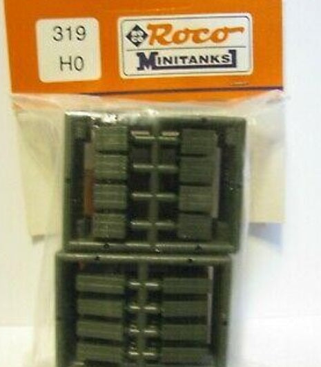 Roco 319 HO Scale Minitanks Accessory Military Plastic Set