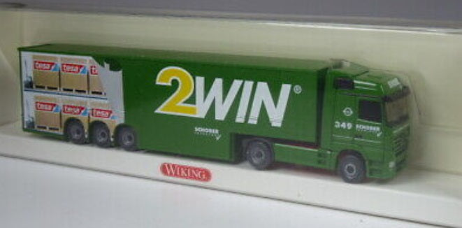 Wiking 5290344 HO MB Actros Large-Capacity Tesa 2WIN Semitrailer