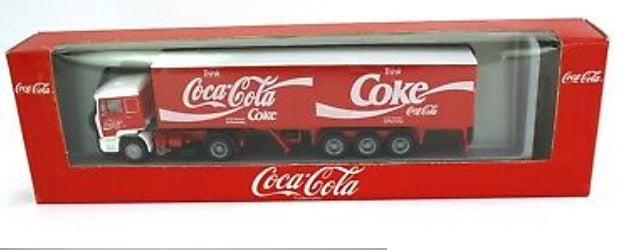 Herpa 400110 HO Coca-Cola Tractor Trailer