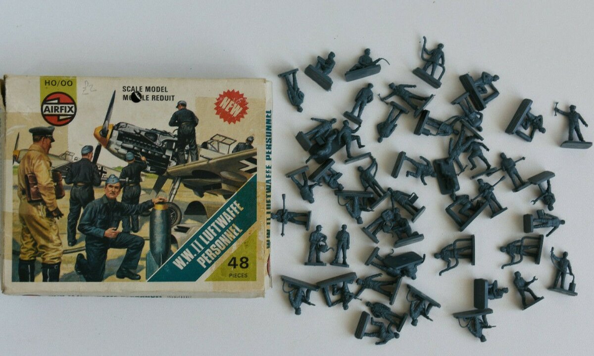 Airfix Products S55 1:72 WWII Luftwaffe Personnel
