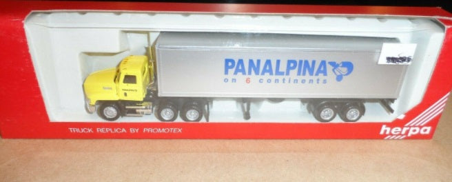 Herpa HO Panalpina Tractor Trailer
