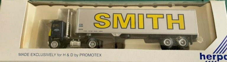 Herpa 41-2030 HO Smith Tractor Trailer 40'