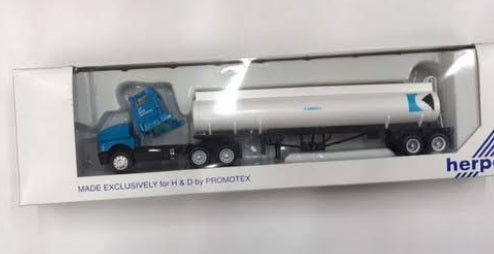 Herpa HO Blank CP Bulk Systems Tractor Trailer Tank