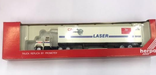 Herpa 5144 HO CN International Laser Tractor Trailer – Trainz