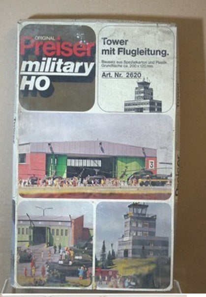 Preiser 2620 HO Military Tower Plastic Building Kit