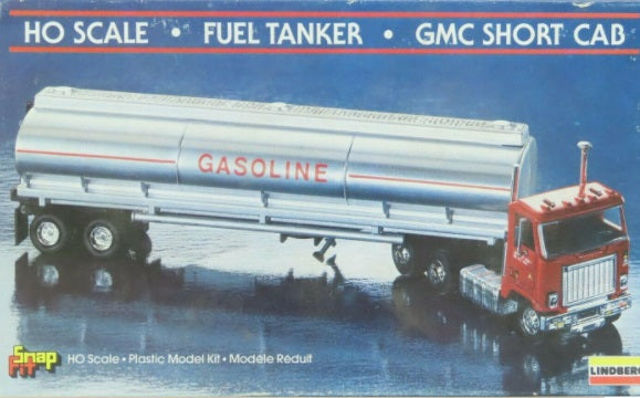 Lindberg 1053 1053-56 HO Fuel Tanker GMC Short Cab Kit