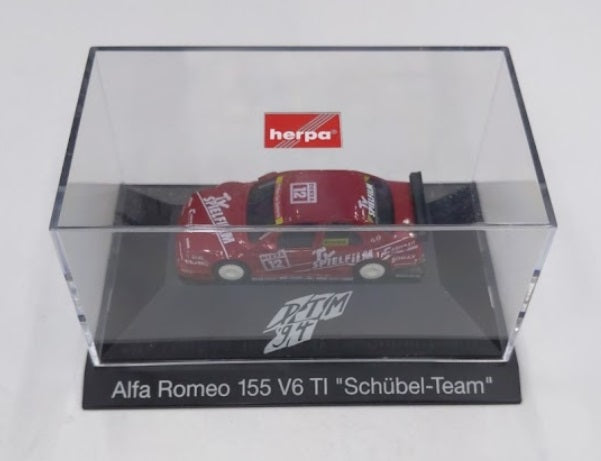 Herpa HO #12 1994 Alfa Romeo 155 V6 TI "Schubel-Team" Racing