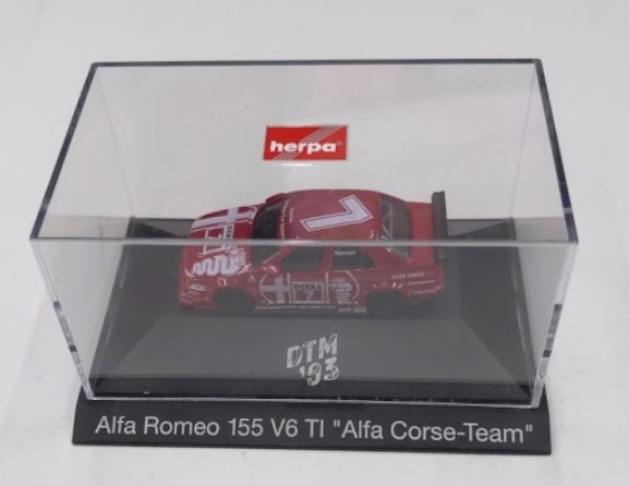 Herpa HO #7 1993 Alfa Romeo 155 V6 TI "Alfa Corse-Team" Racing