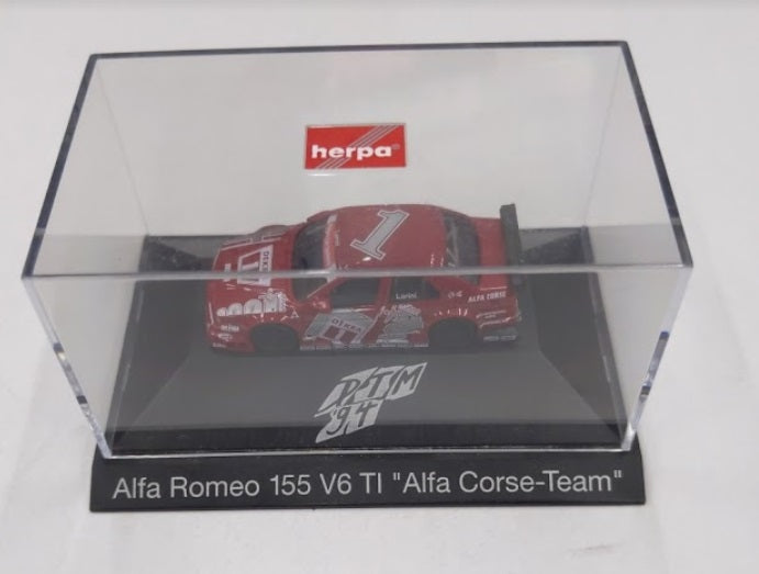 Herpa HO #1 1994 Alfa Romeo 155 V6 TI "Alfa Corse-Team" Racing
