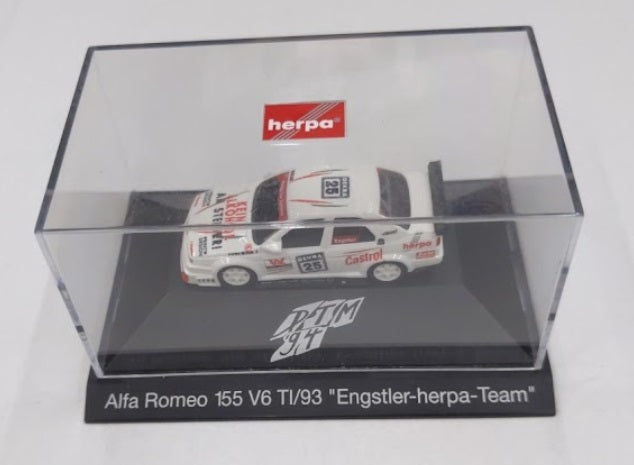 Herpa HO #25 1994 Alfa Romeo 155 V6 TI/93 "Engstler-Herpa-Team" Racing