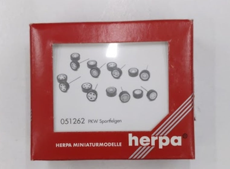 Herpa 051262 HO Sports Rims for Cars