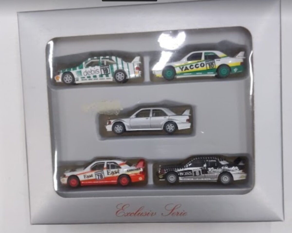 Herpa HO #19 #10 #78 #8 Exclusive Series 5 Car Pack with Accessories