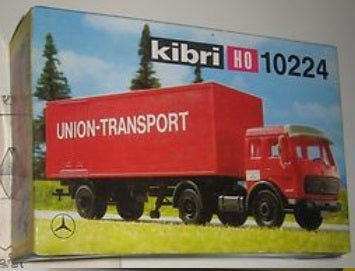 Kibri 10224 HO Scale Koffersattelzug (Atriculated Panel Truck) Plastic Model Kit