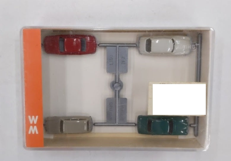 Wiking N2 N Scale Cars (Pack of 4)