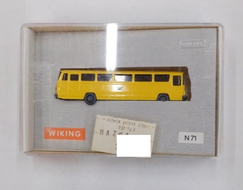 Wiking N71 N Scale Mercedes Bus 0202