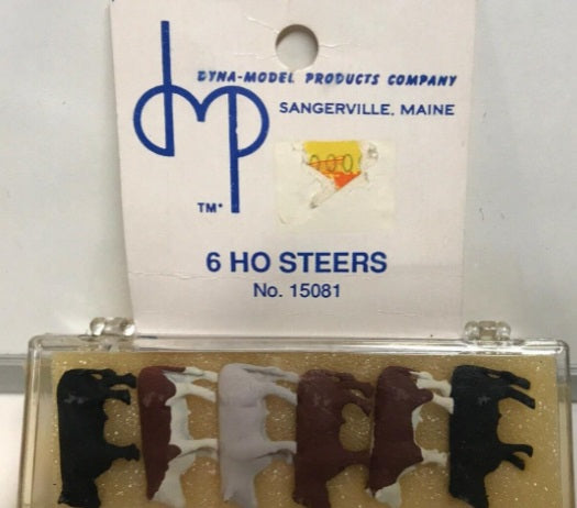 Dyna-Model 15081 HO Steers Figures