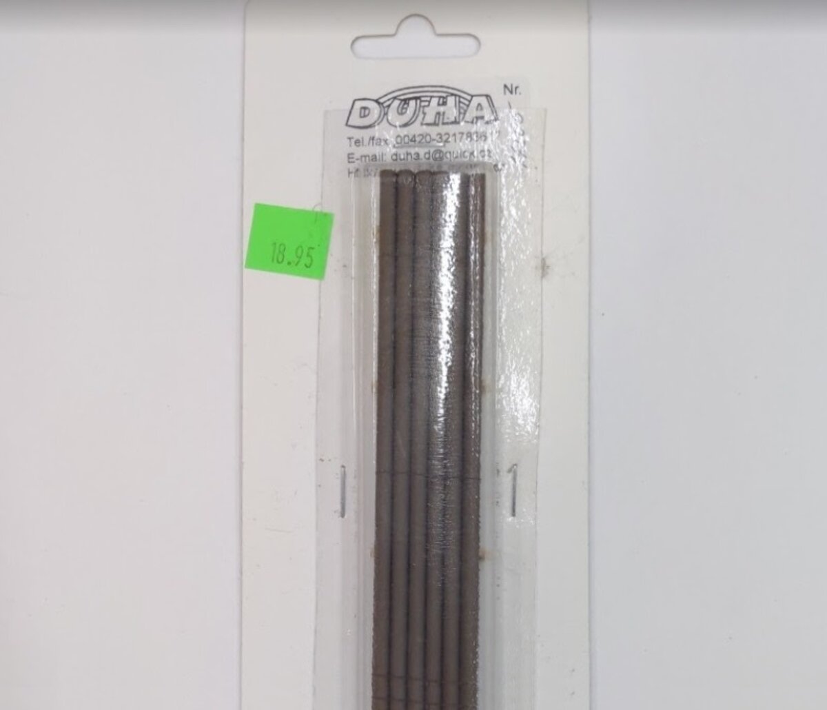 Duha 11205 HO Scale Loads Long Pipe Stack Weathered/Rusty