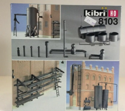 Kibri 8103 HO Exterior Detail Building Kit