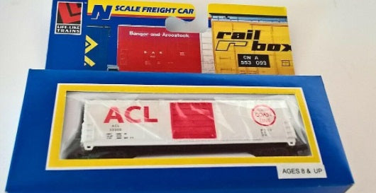 Life Like 7337 N Scale 50' Box Car ACL