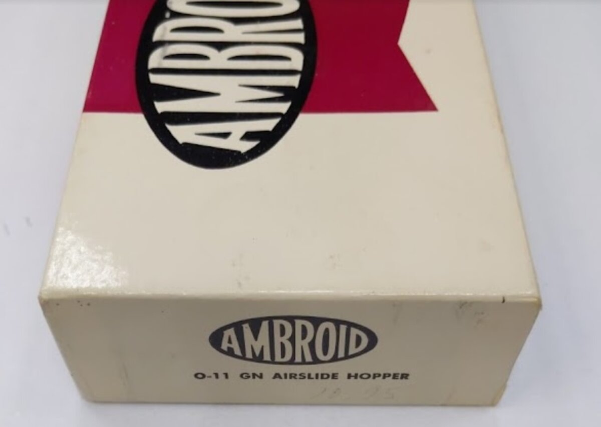 Ambroid O-11 O Scale GN Airslide Hopper Kit