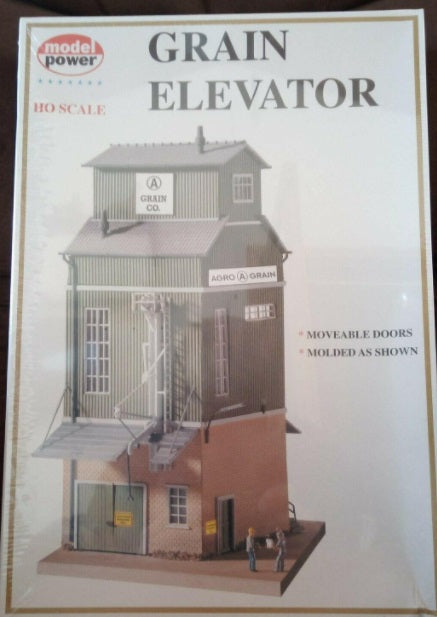 Model Power 306 HO Grain Elevator Building Kit